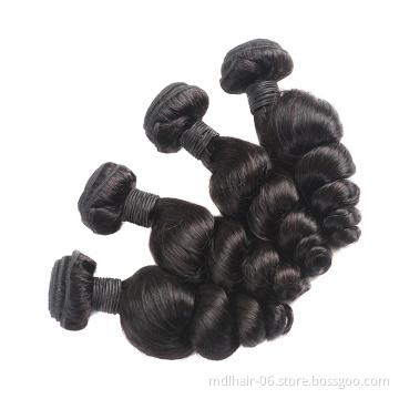 Wholesale mink Raw Virgin Brazilian Hair Bundle Raw Brazilian Virgin Cuticle Aligned Hair Remy 100% Human Hair Weave